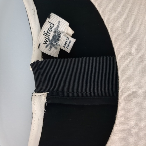 Aritzia Dresses Wilfred Aritzia Two Tone Bodycon Dress In Blacktan